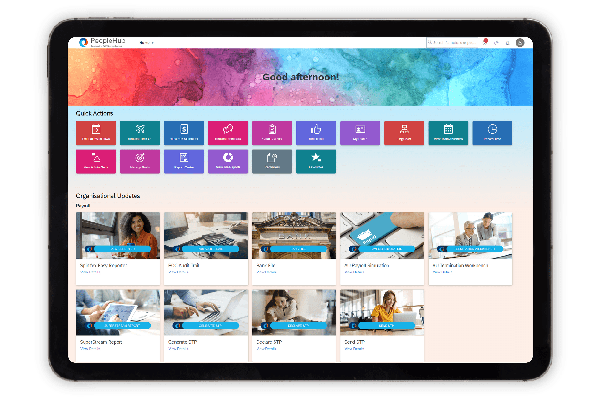 SAP SuccessFactors HCM Suite Image